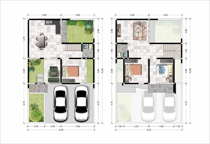 Desain rumah type 90