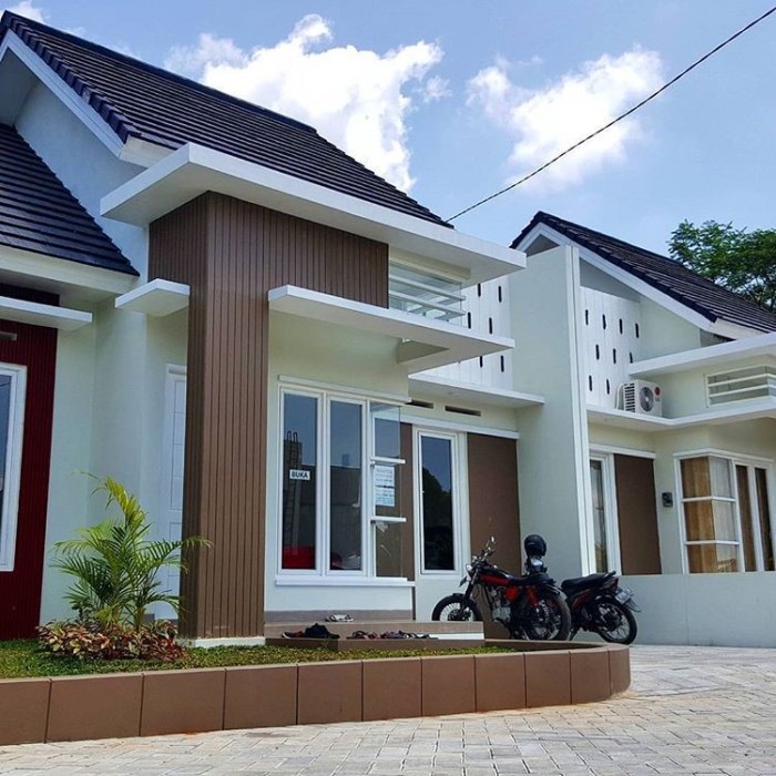 Desain rumah type 45 terbaru