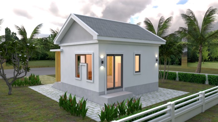 Desain rumah ukuran 6x20 meter