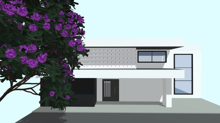 Desain rumah sketchup download