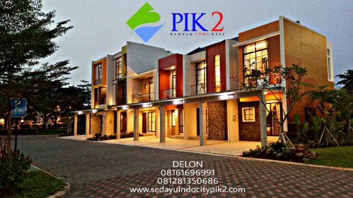 Desain rumah pik 2