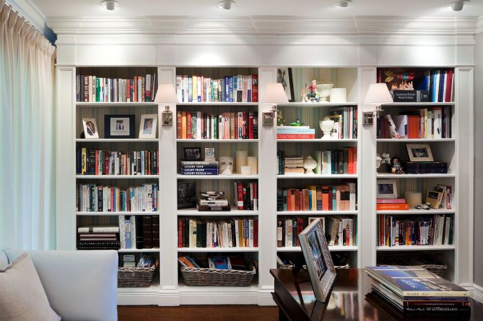 Bücherregal wohnzimmer weiß